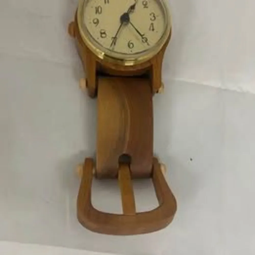 Handcrafted Wooden Watch clock